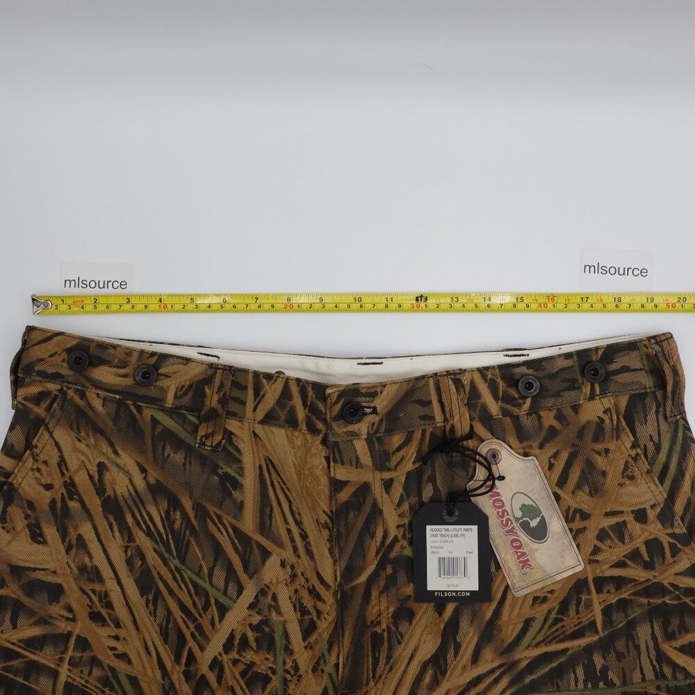 NEW Filson Men's Rugged Twill Mossy Oak Camo Utility Pants 20256229 Shadow Grass - Picture 16 of 16
